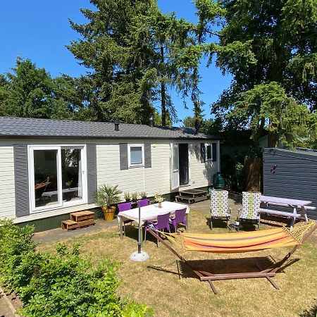 Ruim En Modern Chalet In De Veluwse Bossen Putten Kültér fotó